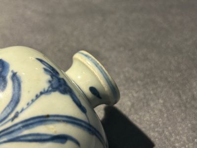 Neuf pièces en porcelaine de Chine en bleu et blanc provenant d'épaves, Wanli et postérieur — photo 6