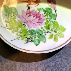Neuf pièces en porcelaine de Chine qianjiang cai, 19/20ème — photo 4
