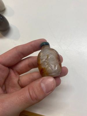 Neuf tabatières en agate, Chine, 19/20ème — photo 19