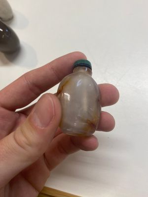 Neuf tabatières en agate, Chine, 19/20ème — photo 20