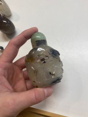 Neuf tabatières en agate, Chine, 19/20ème — photo 22