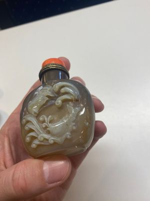 Neuf tabatières en agate, Chine, 19/20ème — photo 27