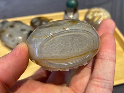 Neuf tabatières en agate, Chine, 19/20ème — photo 4