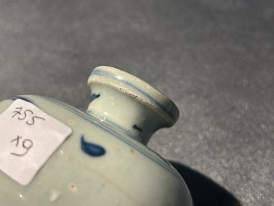 Nine Chinese blue and white shipwreck porcelain wares, Wanli and later — 照片 5