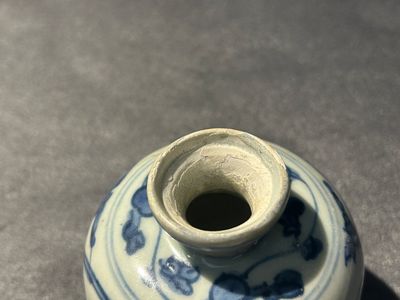 Nine Chinese blue and white shipwreck porcelain wares, Wanli and later — 照片 7