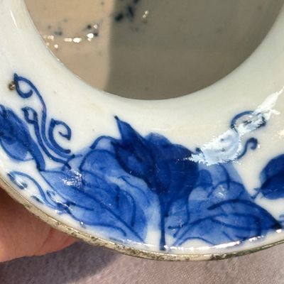 Nine Chinese blue and white wares for the Southeast Asian market, including Bleu de Hue — photo 82
