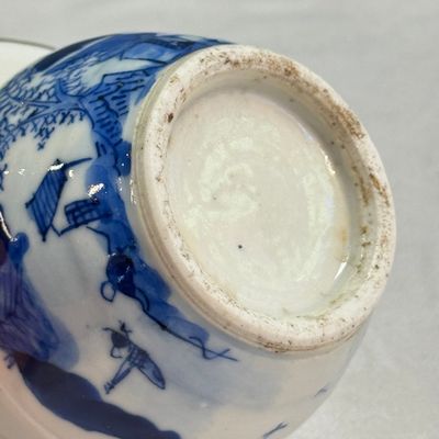 Nine Chinese blue and white wares for the Southeast Asian market, including Bleu de Hue — photo 84