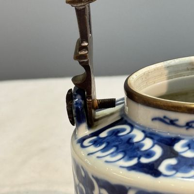 Nine Chinese blue and white wares for the Southeast Asian market, including Bleu de Hue — photo 88