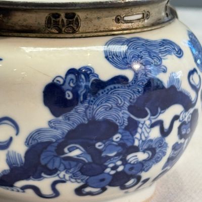 Nine Chinese blue and white wares for the Southeast Asian market, including Bleu de Hue — photo 107