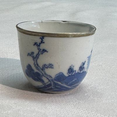 Nine Chinese blue and white wares for the Southeast Asian market, including Bleu de Hue — photo 54