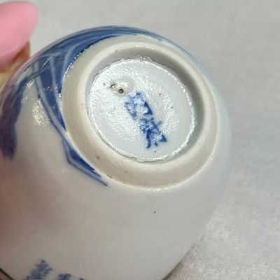 Nine Chinese blue and white wares for the Southeast Asian market, including Bleu de Hue — photo 61