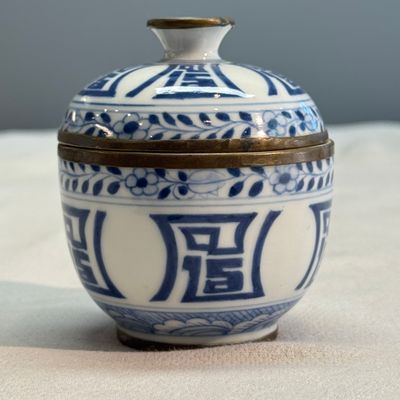 Nine Chinese blue and white wares for the Southeast Asian market, including Bleu de Hue — photo 65
