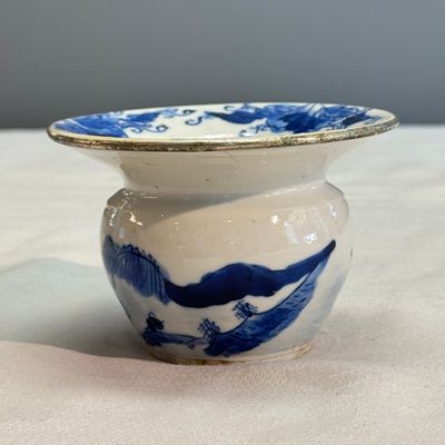 Nine Chinese blue and white wares for the Southeast Asian market, including Bleu de Hue — photo 75
