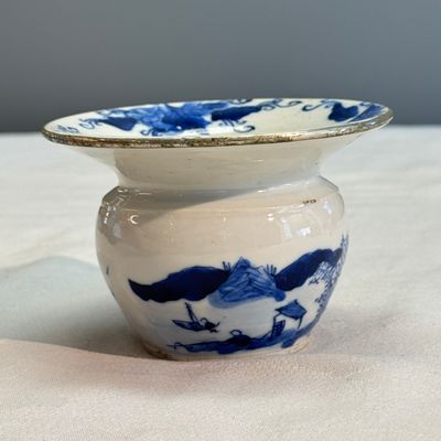 Nine Chinese blue and white wares for the Southeast Asian market, including Bleu de Hue — photo 77