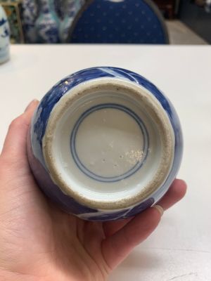 Nine Chinese blue and white wares, Kangxi and later — photo 16