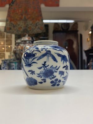 Nine Chinese blue and white wares, Kangxi and later — photo 18