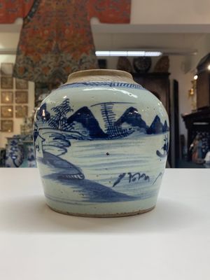 Nine Chinese blue and white wares, Kangxi and later — photo 3