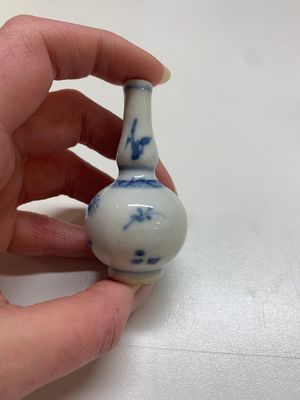 Nine Chinese blue and white wares, Kangxi and later — photo 32