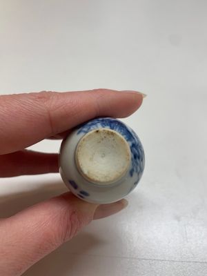 Nine Chinese blue and white wares, Kangxi and later — photo 35