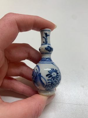 Nine Chinese blue and white wares, Kangxi and later — photo 36