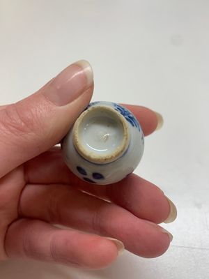 Nine Chinese blue and white wares, Kangxi and later — photo 41