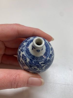 Nine Chinese blue and white wares, Kangxi and later — photo 46