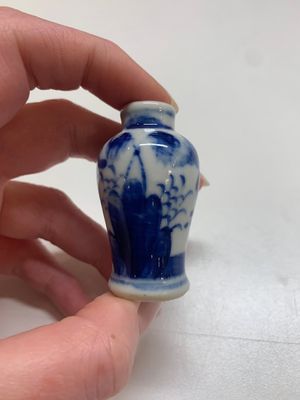 Nine Chinese blue and white wares, Kangxi and later — photo 50