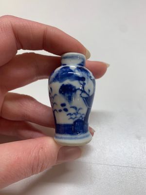 Nine Chinese blue and white wares, Kangxi and later — photo 51