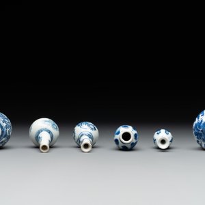 Nine Chinese blue and white wares, Kangxi and later — photo 12