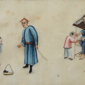 十九世纪   纸本画    九幅 — 照片 2