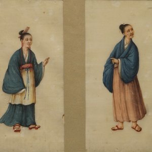 十九世纪   纸本画    九幅 — 照片 10
