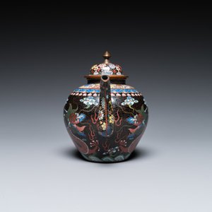 Nine Chinese cloisonné wares, 19/20th C. — 照片 9