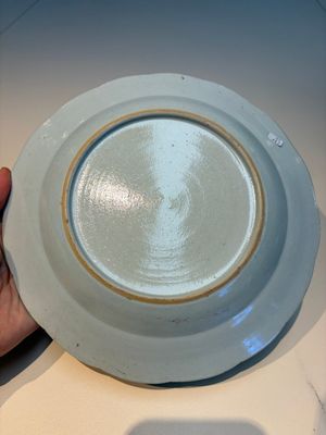 Nine Chinese famille rose plates with floral design, Qianlong — photo 31