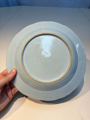 Nine Chinese famille rose plates with floral design, Qianlong — photo 35