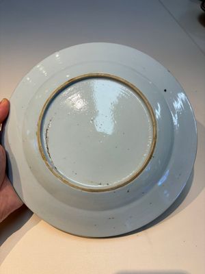 Nine Chinese famille rose plates with floral design, Qianlong — photo 4