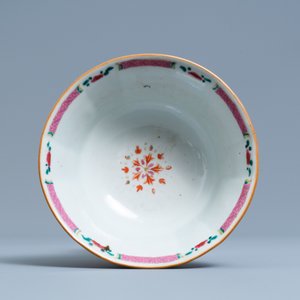 Nine Chinese Thai market famille rose wares, 19th C. — 照片 8