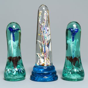 Nine glass paperweights, France, 18/19th C. — photo 3