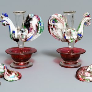 Nine glass paperweights, France, 18/19th C. — photo 7