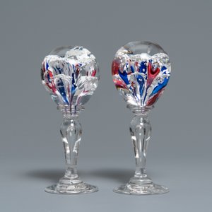 Nine glass paperweights, France, 18/19th C. — photo 3