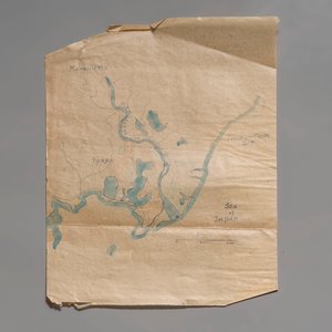 Nine maps of gold mines in Northern-China (Manchukuo), Korea and Russia, dated 1901, 1922-24 — foto 2