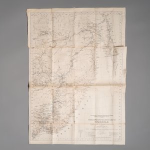 Nine maps of gold mines in Northern-China (Manchukuo), Korea and Russia, dated 1901, 1922-24 — foto 7