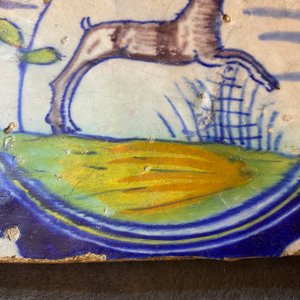 Nine polychrome maiolica medallion tiles, Antwerp or Middelburg, 2nd half 16th C. — 照片 17