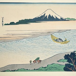 Onze estampes japonaises, incl. oeuvres par Hokusai, 19/20ème — photo 14