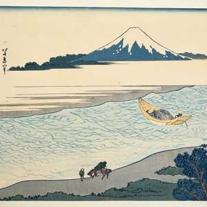 Onze estampes japonaises, incl. oeuvres par Hokusai, 19/20ème — photo 9