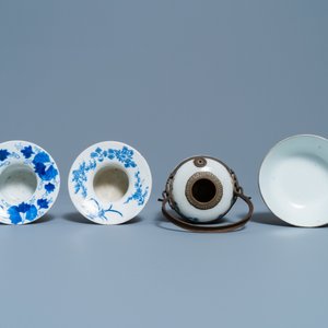 Onze pièces en porcelaine de Chine 'Bleu de Hue' pour le Vietnam, 19ème — photo 9