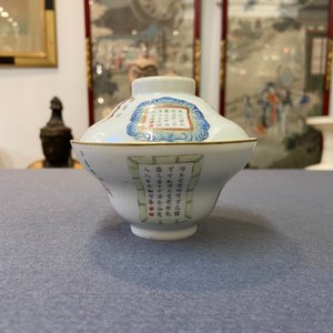 Onze soucoupes et six tasses en porcelaine de Chine famille rose à décor 'Wu Shuang Pu', la plupart marque et époque de Daoguang — photo 41