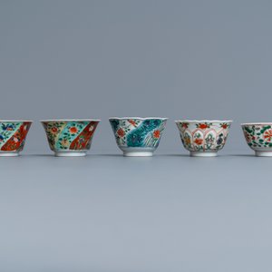 Onze tasses et soucoupes en porcelaine de Chine famille verte, Kangxi — photo 7