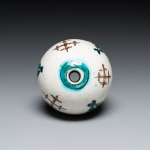 Ornement à suspendre en faïence polychrome de Kutahya, la Turquie, 19ème — photo 7
