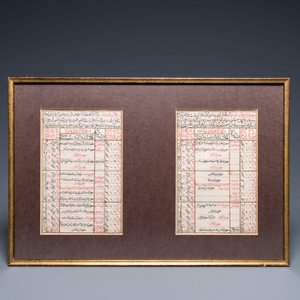 Ottoman school: 22 pages from a mathematical manuscript, 19th C. — 照片 10
