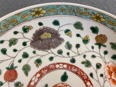 Paire d'assiettes en porcelaine de Chine famille verte, Kangxi — photo 8